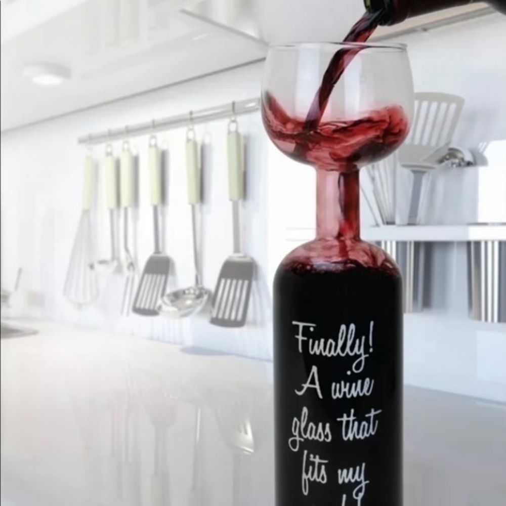 BIG MOUTH TOYS, NOVELTY WINE GLASS